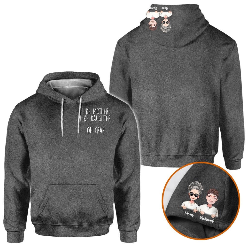 Like Mother Like Daughter - Gift for mom, daughter, son, toddler - child (2- 16 year) - Personalized All Over Shirt