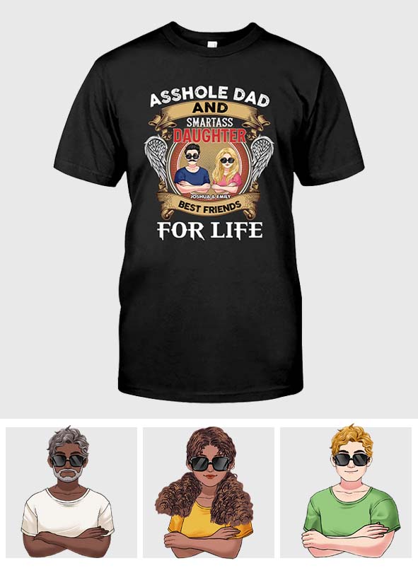 Like Father Like Daughter - Personalized Father T-shirt & Hoodie