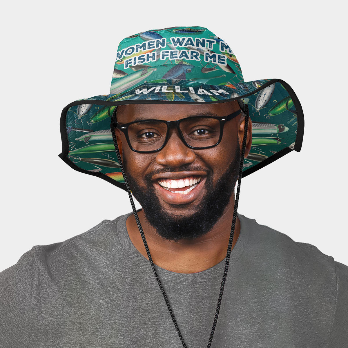 Women Want Me - Personalized Fishing Boonie Hat