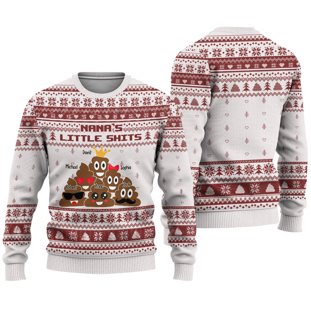 Nana’s Little Cuties - Personalized Grandma Ugly Sweater