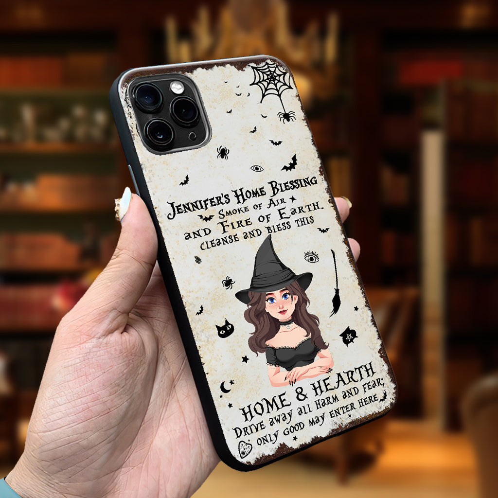 Home Blessing - Personalized Witch Phone Case