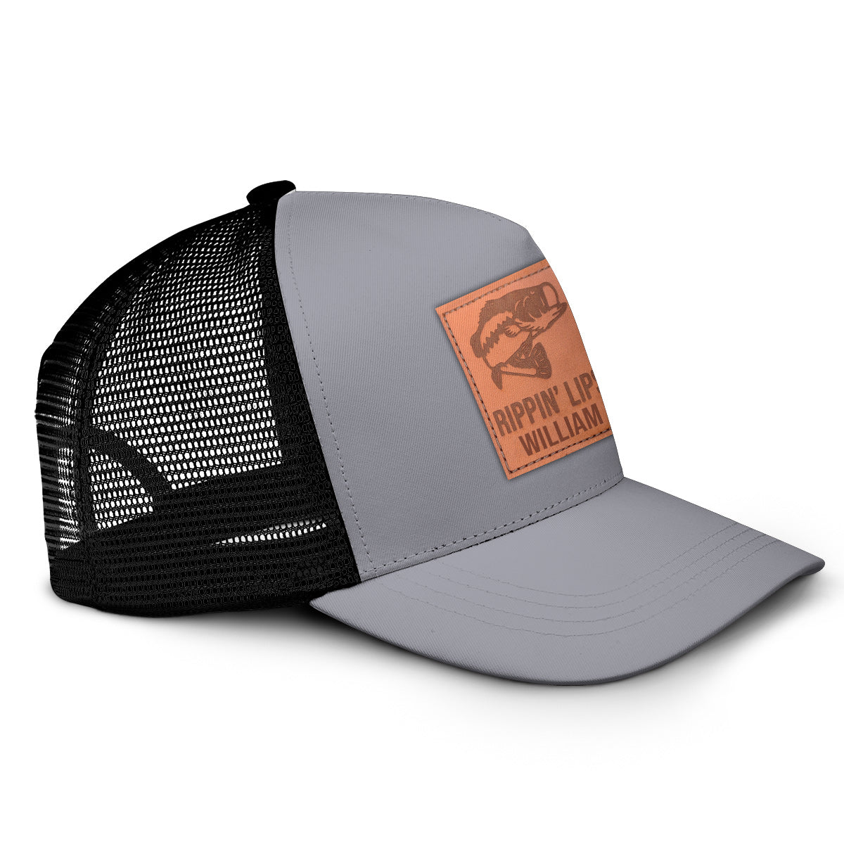 Bass Fishing Hat - Personalized Fishing Trucker Hat