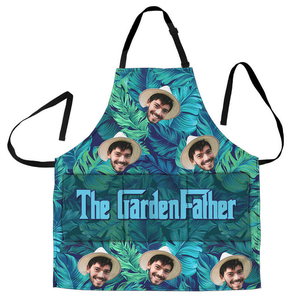 And Into The Garden - Gardening gift for mom, dad, grandma, him, her, wife, husband, girlfriend, boyfriend - Personalized Apron