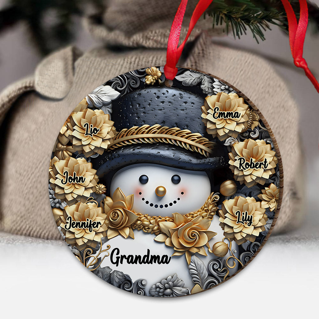 Love Being A Grandma - Gift for grandma - Personalized Ornament