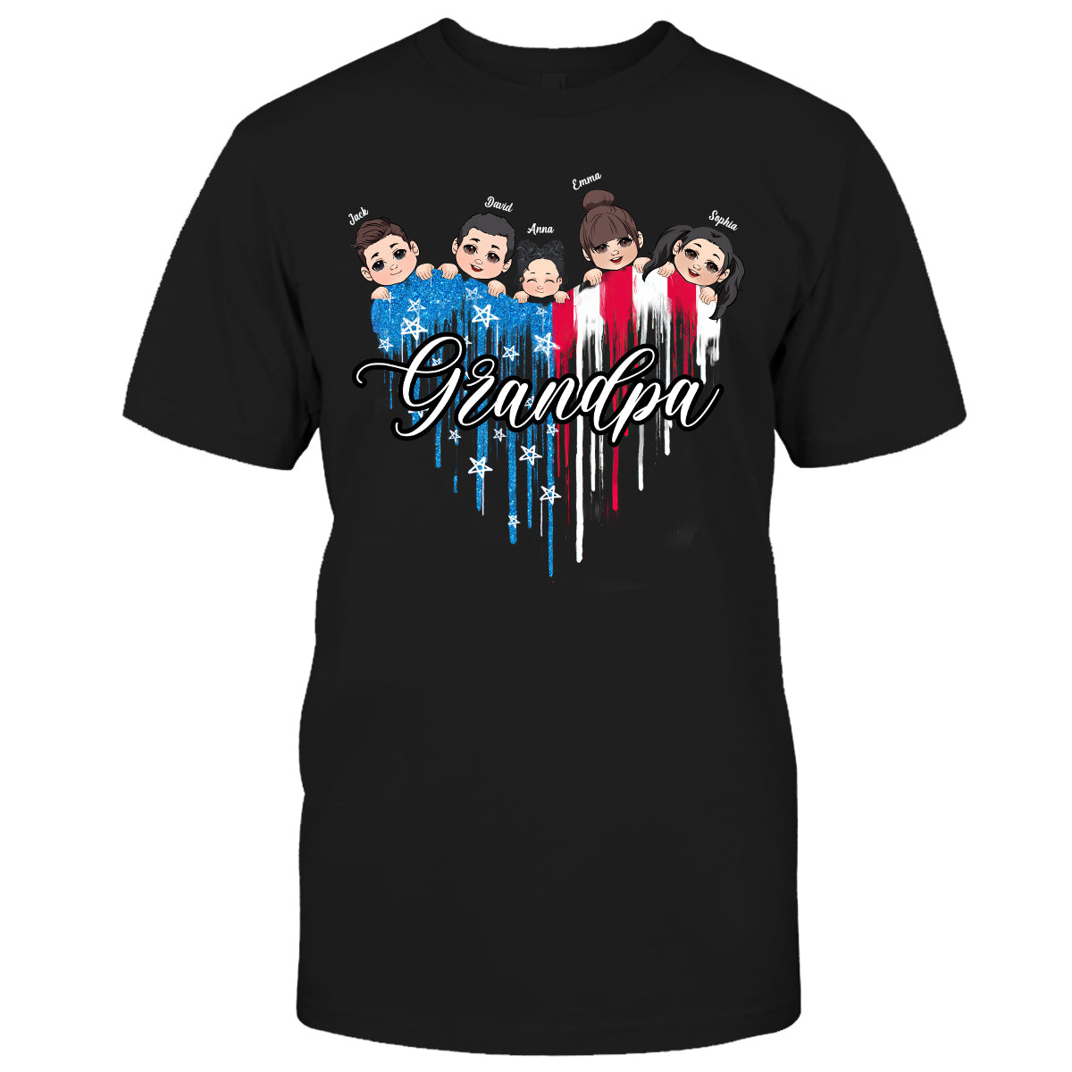 Best Grandma Ever - Gift for grandma, mom, dad, grandpa, aunt, uncle - Personalized T-shirt And Hoodie