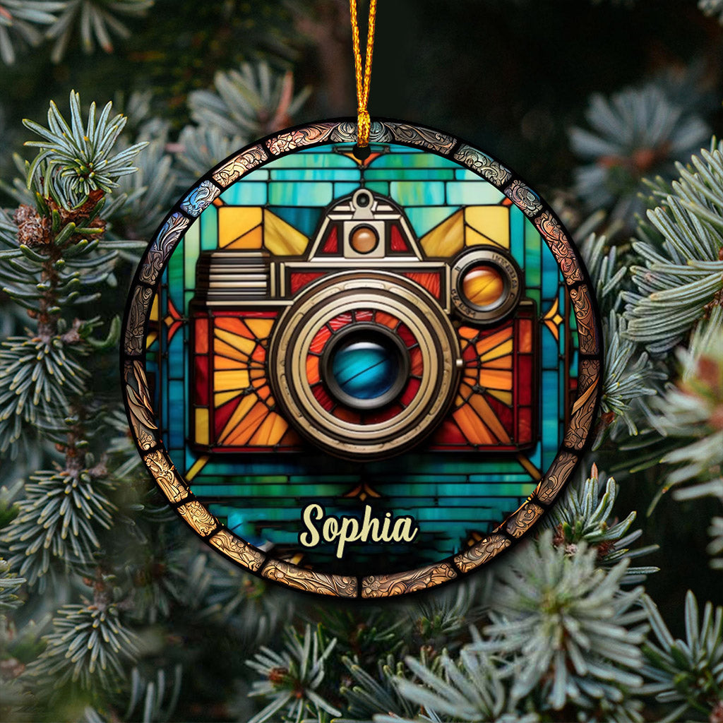 Just A Girl Who Loves Photography - Personalized Photography Ornament