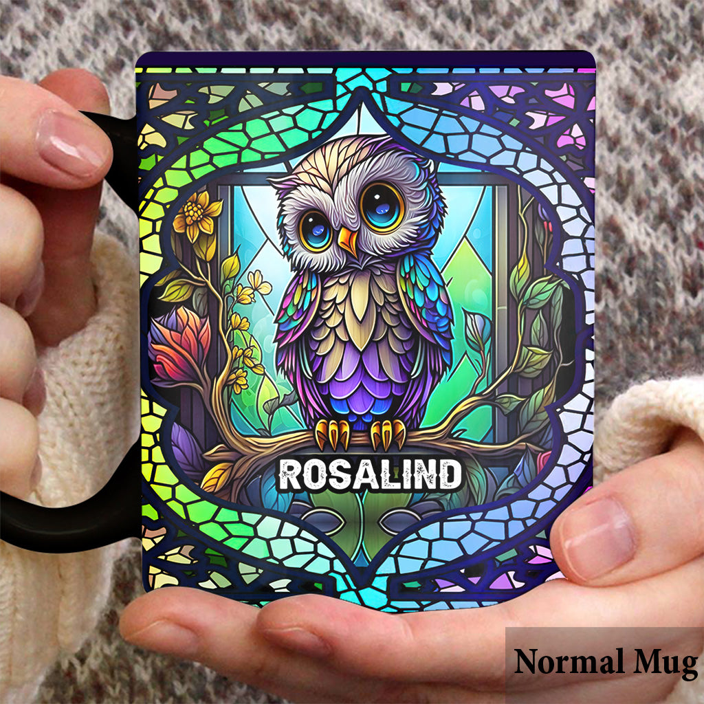 Beatiful Owls - Personalized Owl Mug