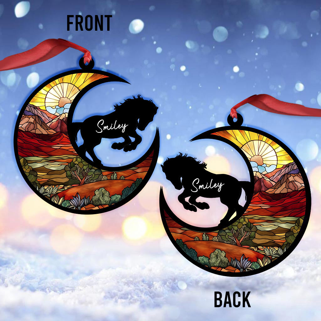 Love Horses - Personalized Horse Ornament