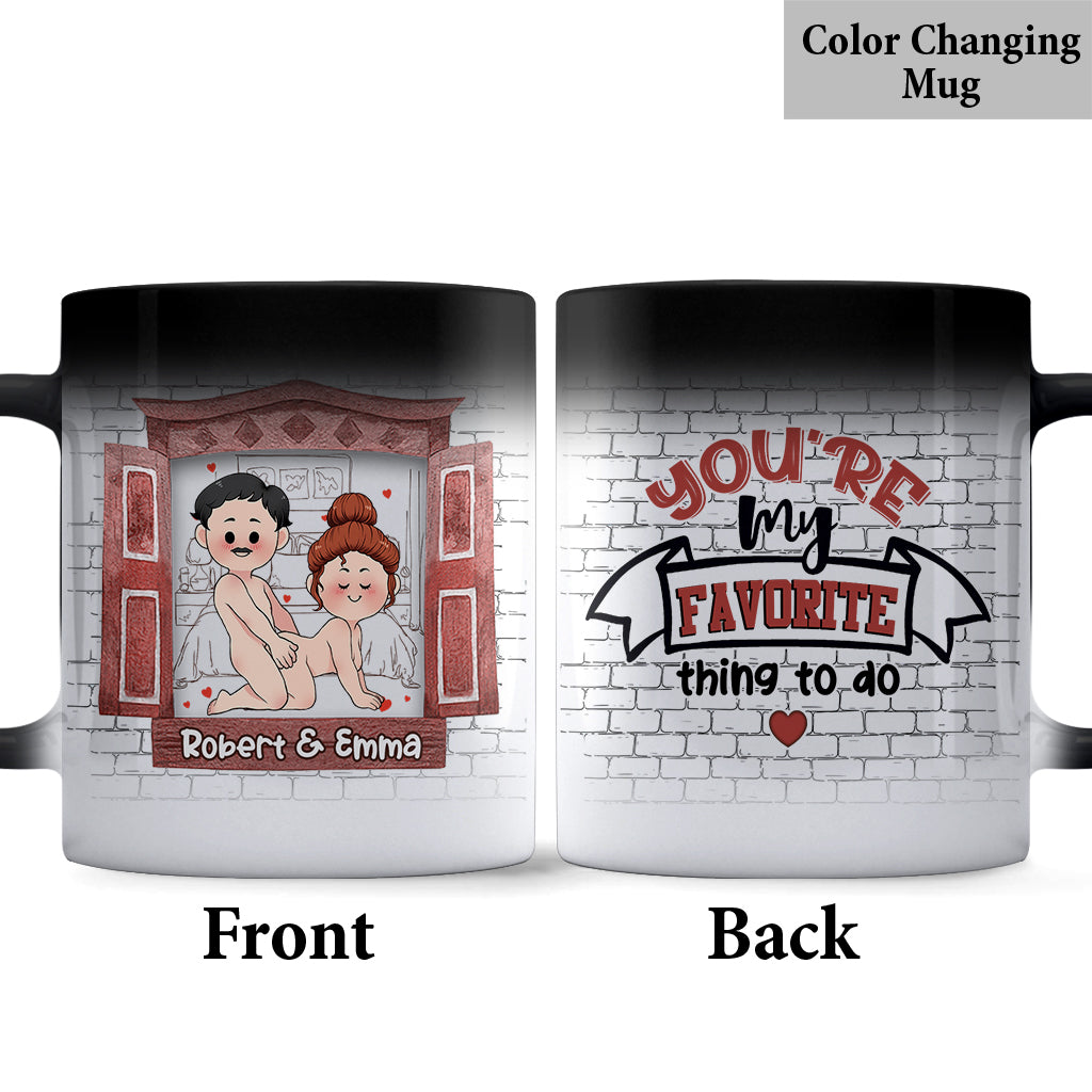 You’re My Favorite - Personalized Couple Mug