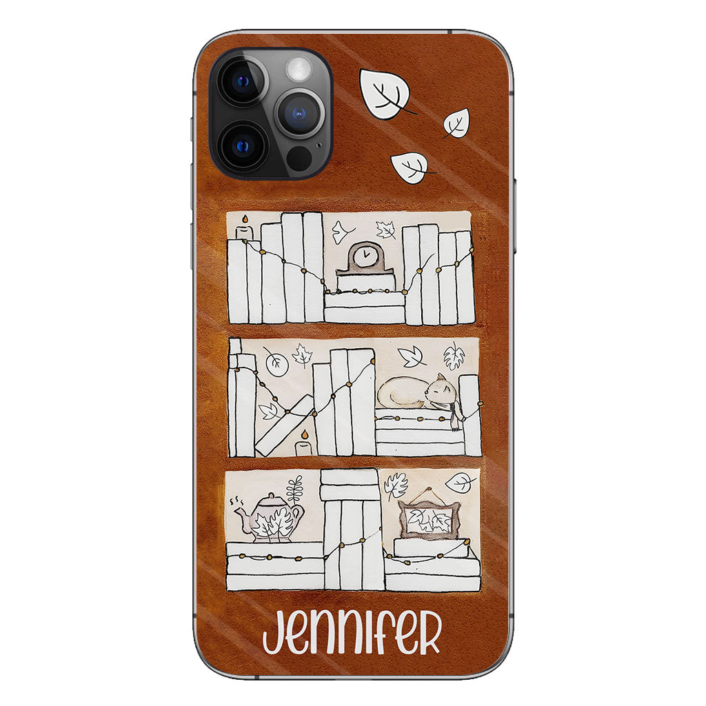 Four Seasons Reading Tracker - Personalized Book Phone Case