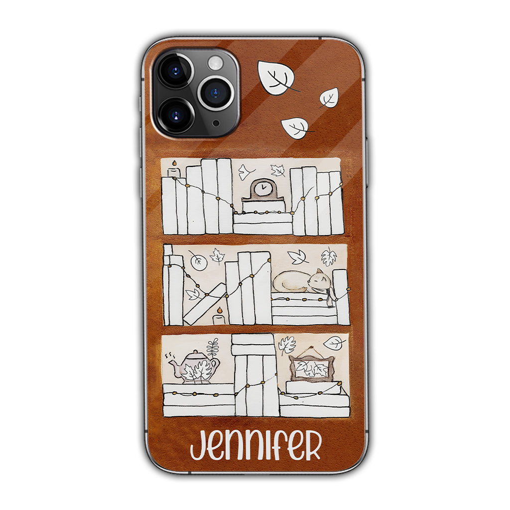 Four Seasons Reading Tracker - Personalized Book Phone Case