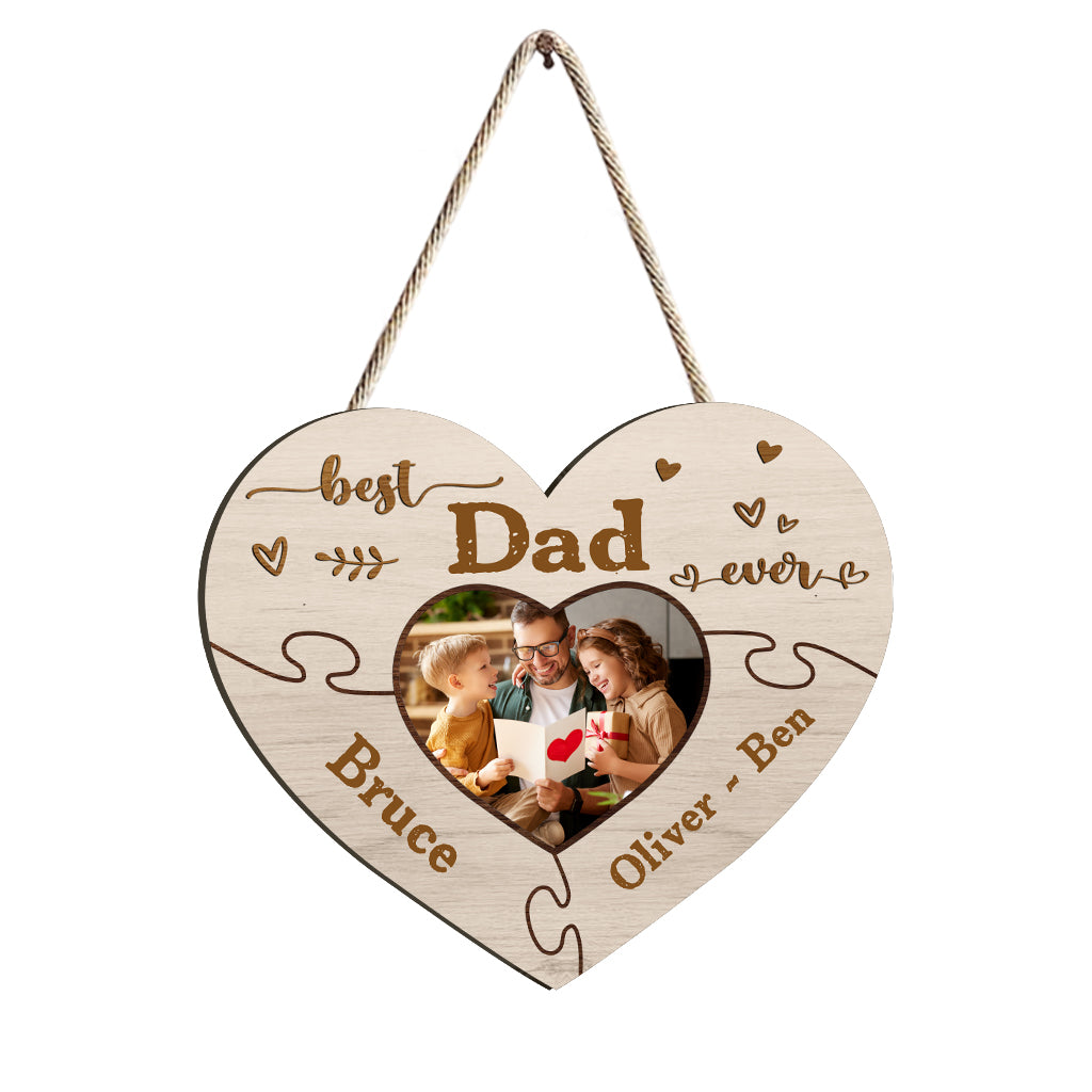 Best Nana Ever - Gift for grandma, grandpa, mom, dad, aunt, uncle, sister, brother - Personalized Wood Sign