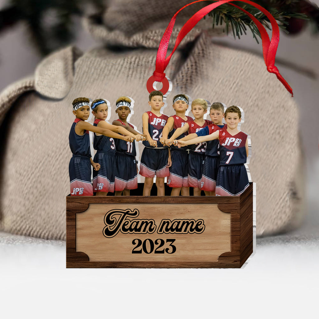 Basketball Christmas - Personalized Basketball Ornament