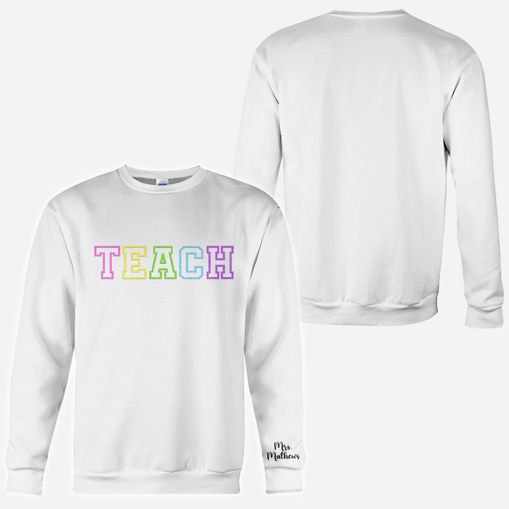 A Great Teacher - Personalized Teacher All Over Shirt