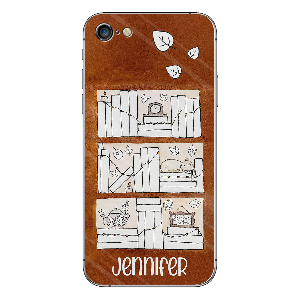 Four Seasons Reading Tracker - Personalized Book Phone Case