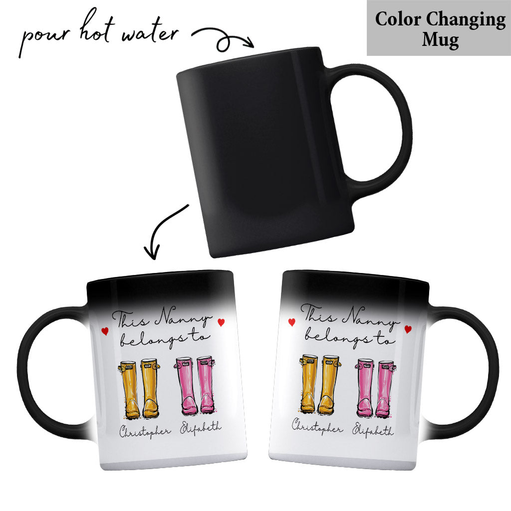 This Grandma/Nana/Mom Belong To - Personalized Grandma Mug