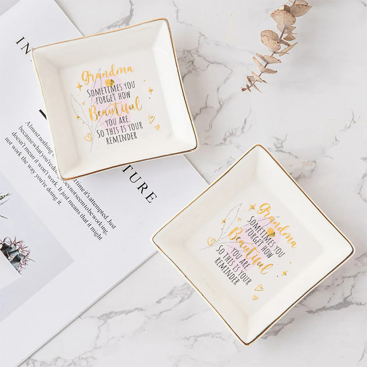 This Is Your Reminder - Gift for mom, grandma, daughter, granddaughter, aunt, wife, girlfriend, friend - Personalized Jewelry Dish