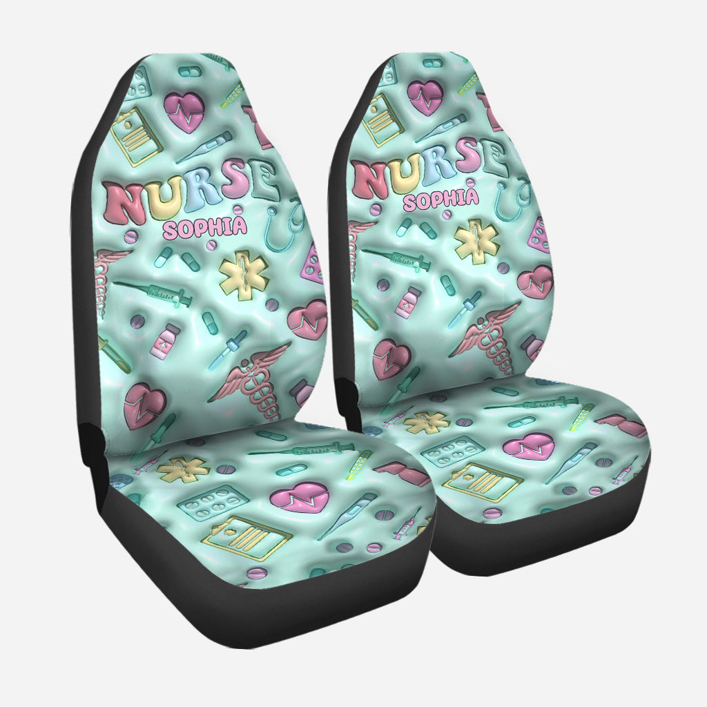 Nurse Life - Personalized Nurse Seat Covers