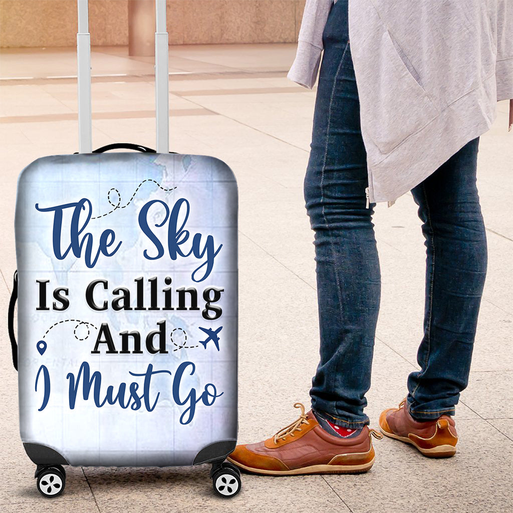 Just A Girl Who Loves Traveling - Personalized Travelling Luggage Cover