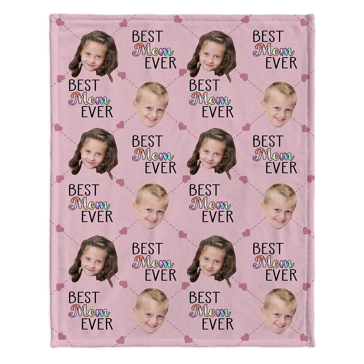 Best Grandma Mom Ever - Gift for grandma, mom, grandma - Personalized Blanket