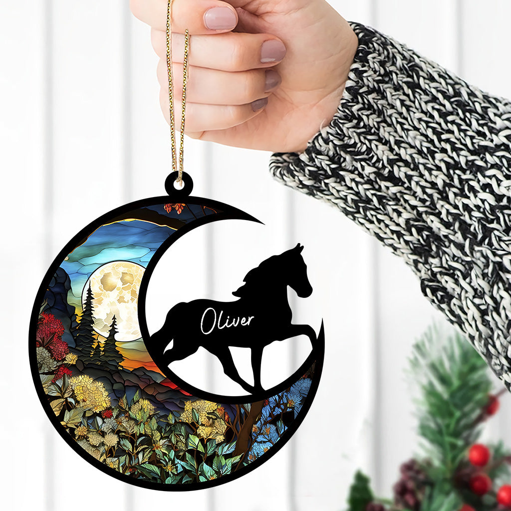 Love Horses - Personalized Horse Ornament