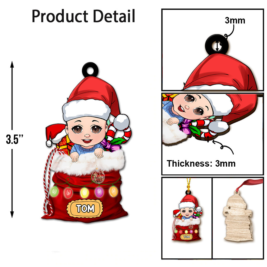 My Grandkids - Personalized Grandma Ornament