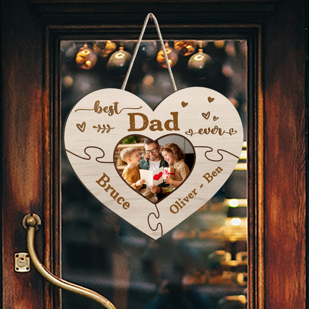 Best Nana Ever - Gift for grandma, grandpa, mom, dad, aunt, uncle, sister, brother - Personalized Wood Sign