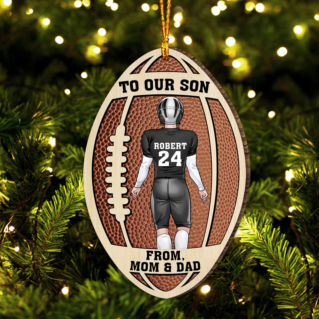 To Our Son - gift for son, him - Personalized Ornament