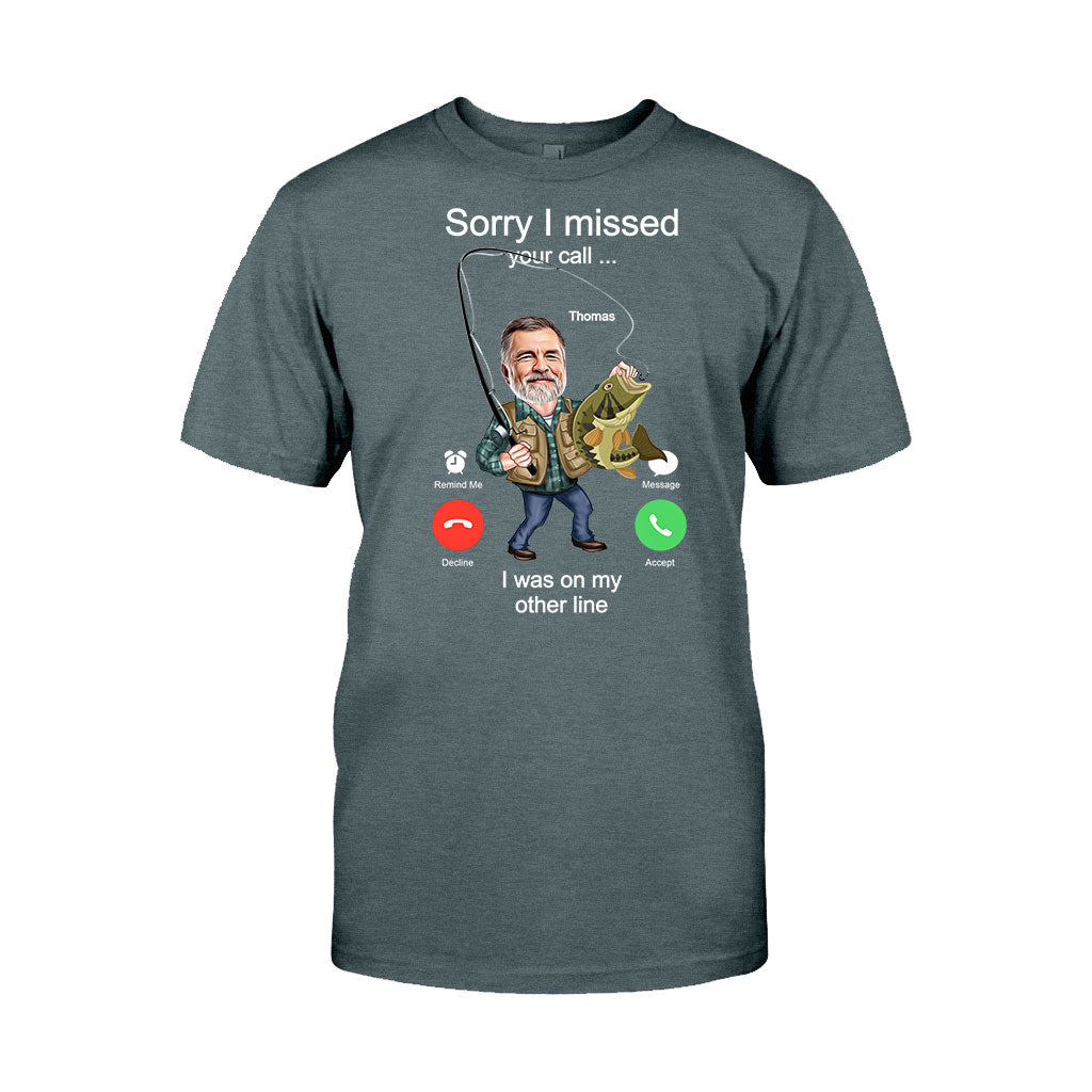 Photo Inserted Funny Fishing Keeping It Reel - Personalized Fishing T-shirt And Hoodie