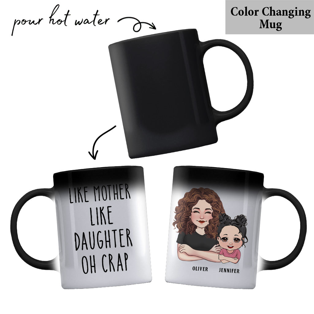 Like Father Like Son - Gift for dad, dad, son - Personalized Mug