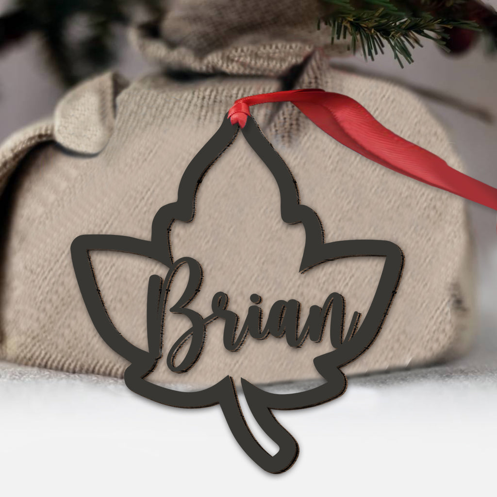 Thanksgiving Vibes - Personalized Thanksgiving Ornament