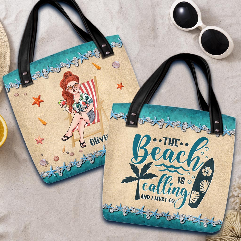 Life Is Better At The Beach - Personalized Sea Lover Tote Bag