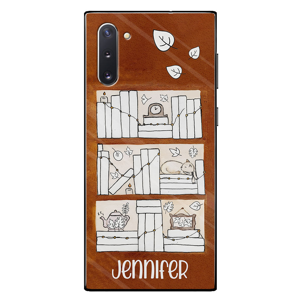 Four Seasons Reading Tracker - Personalized Book Phone Case