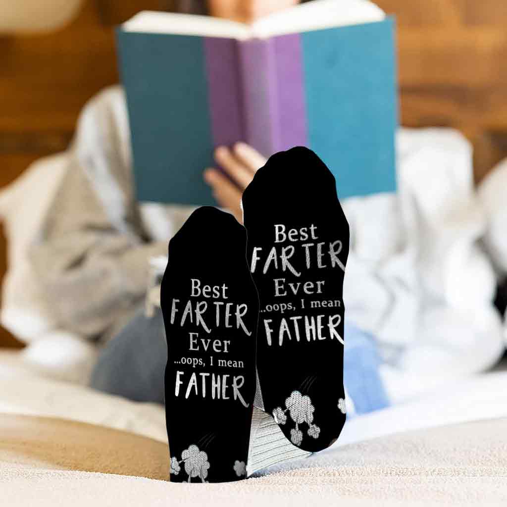 World's Best Farter - Personalized Father Socks