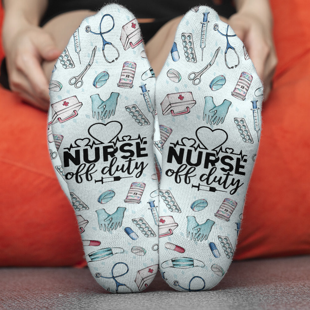 Nurse Off Duty Nurse Socks