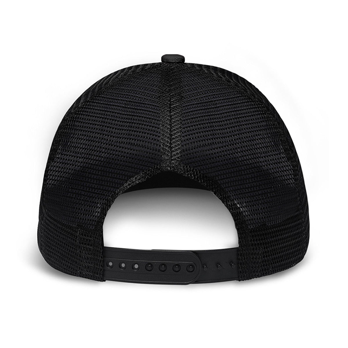 May The Course Be With You - Personalized Golf Trucker Hat (Black Mesh)