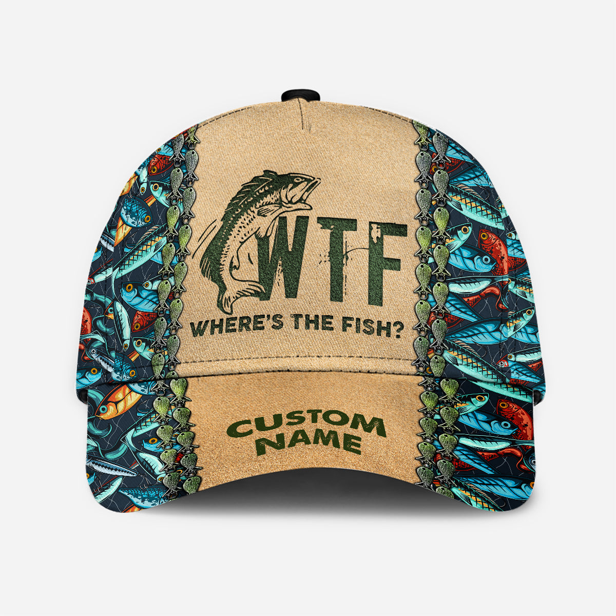 WTF – Personalisierte Angel-Klassiker-Kappe