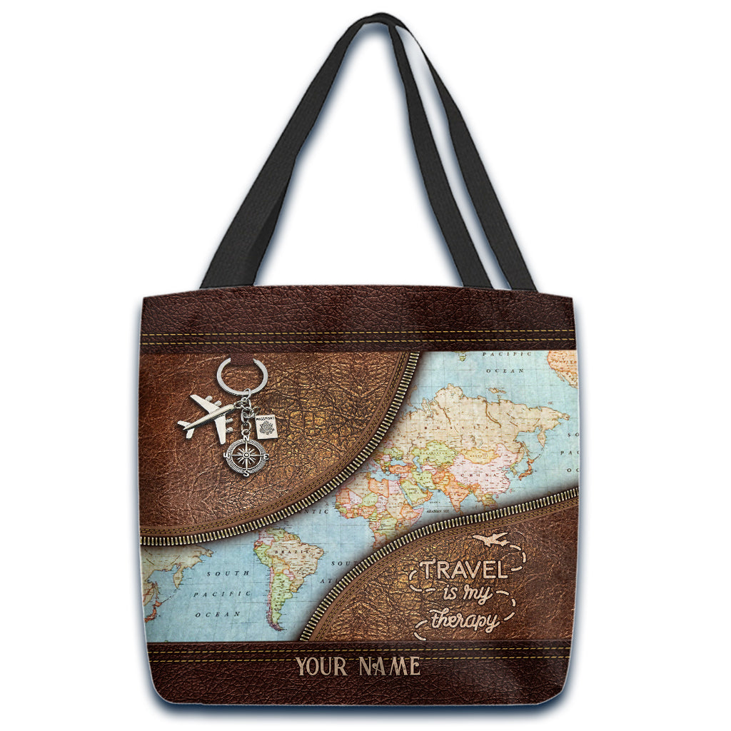 Reisen ist meine Therapie – personalisierte Reisetasche