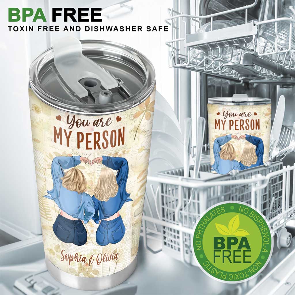 To My Bestie - Personalized Bestie Tumbler