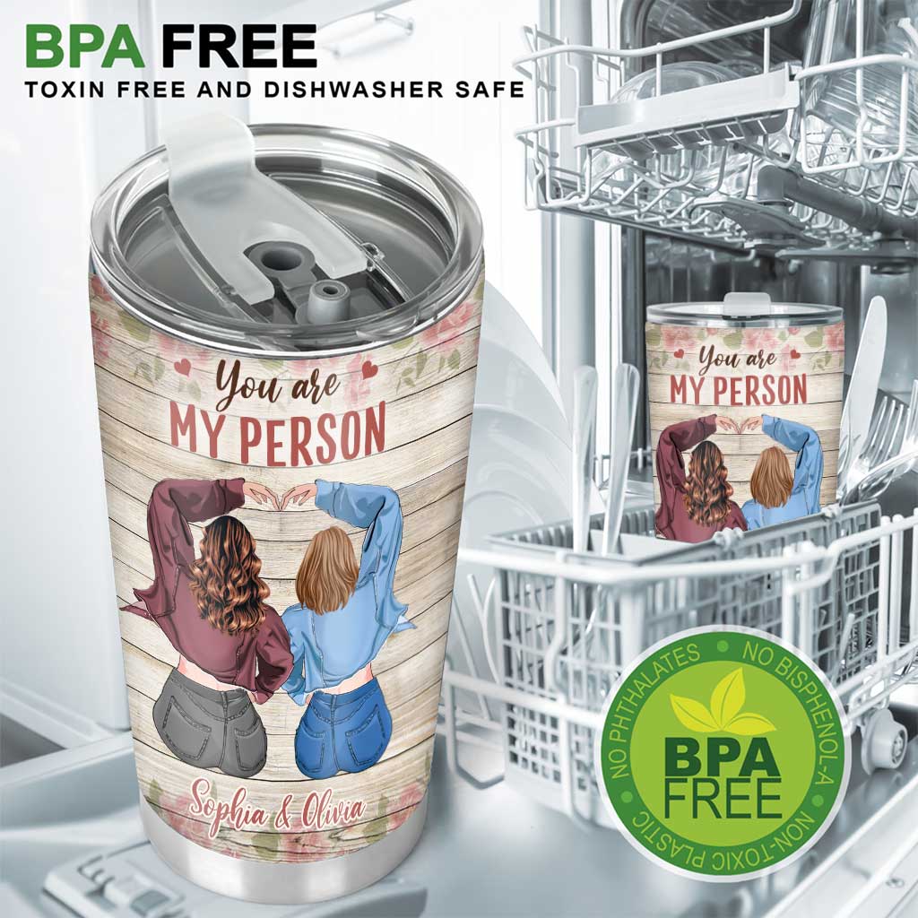 Friends That Are Family - Personalized Bestie Tumbler