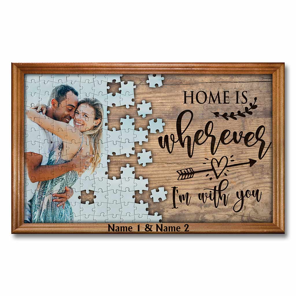 You're My Missing Puzzle - Personalized Couple Poster