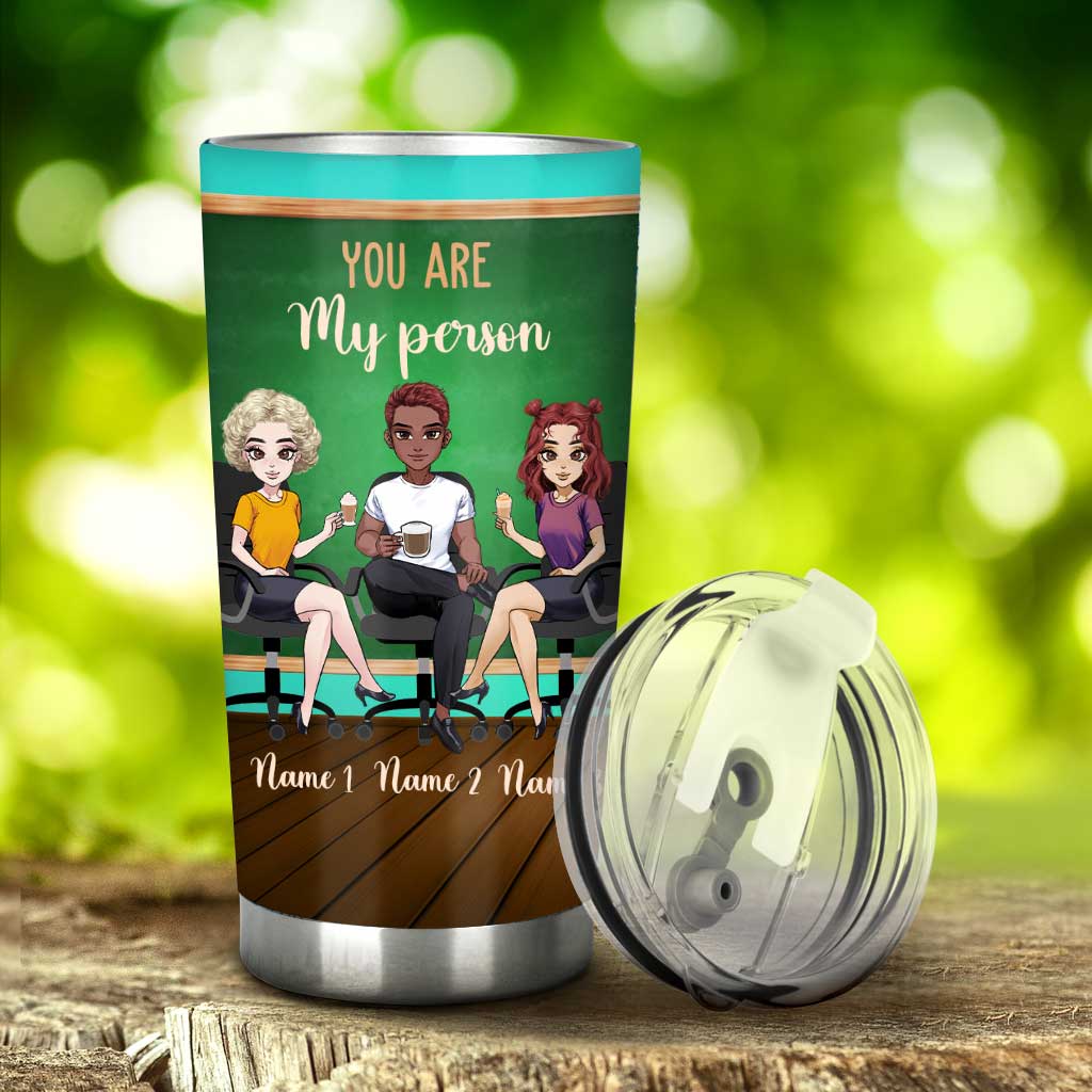 Teacher Friendship - Personalized Tumbler