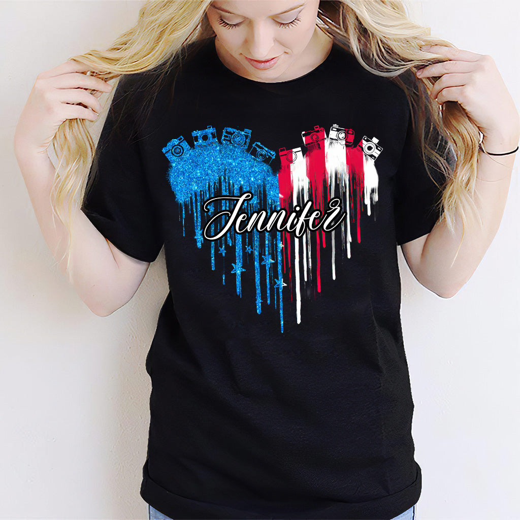 Love Photography - Personalized Photography T-shirt and Hoodie