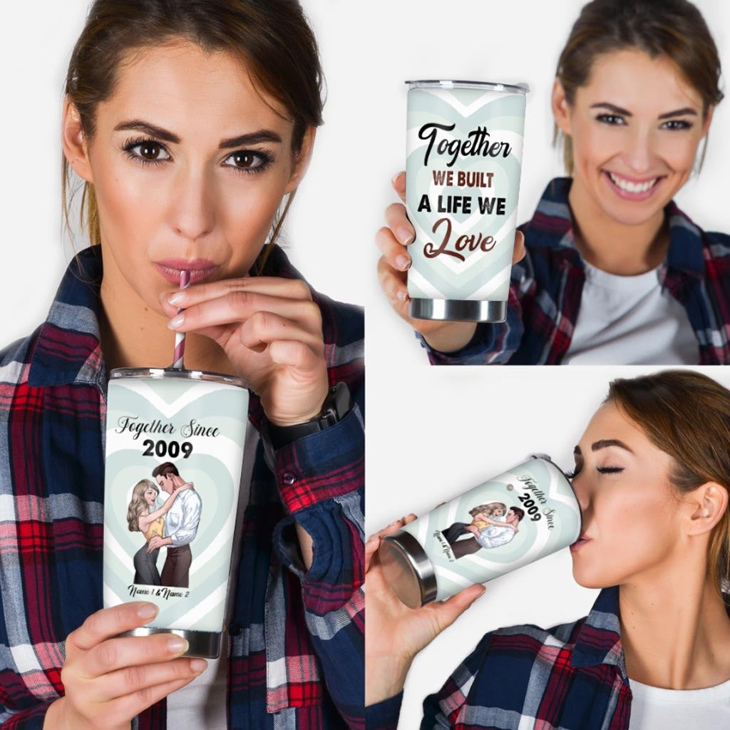 Together Since - Personalized Couple Tumbler