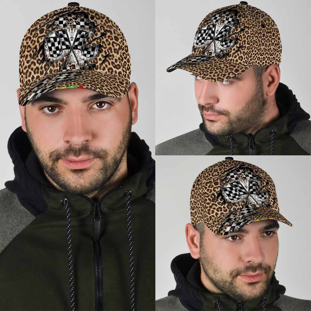 Racing Girl Cap With Printed Vent Holes