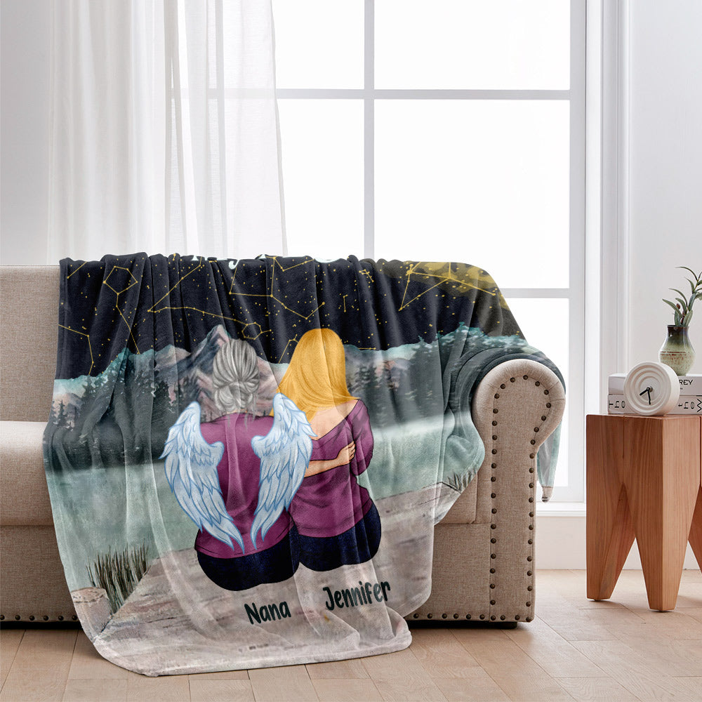 My Precious Star In The Sky - Personalized Memorial Blanket
