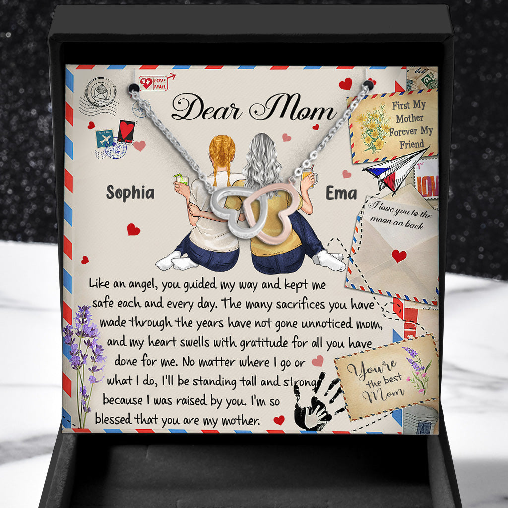 I Love You - Personalized Mother's day Mother Necklace