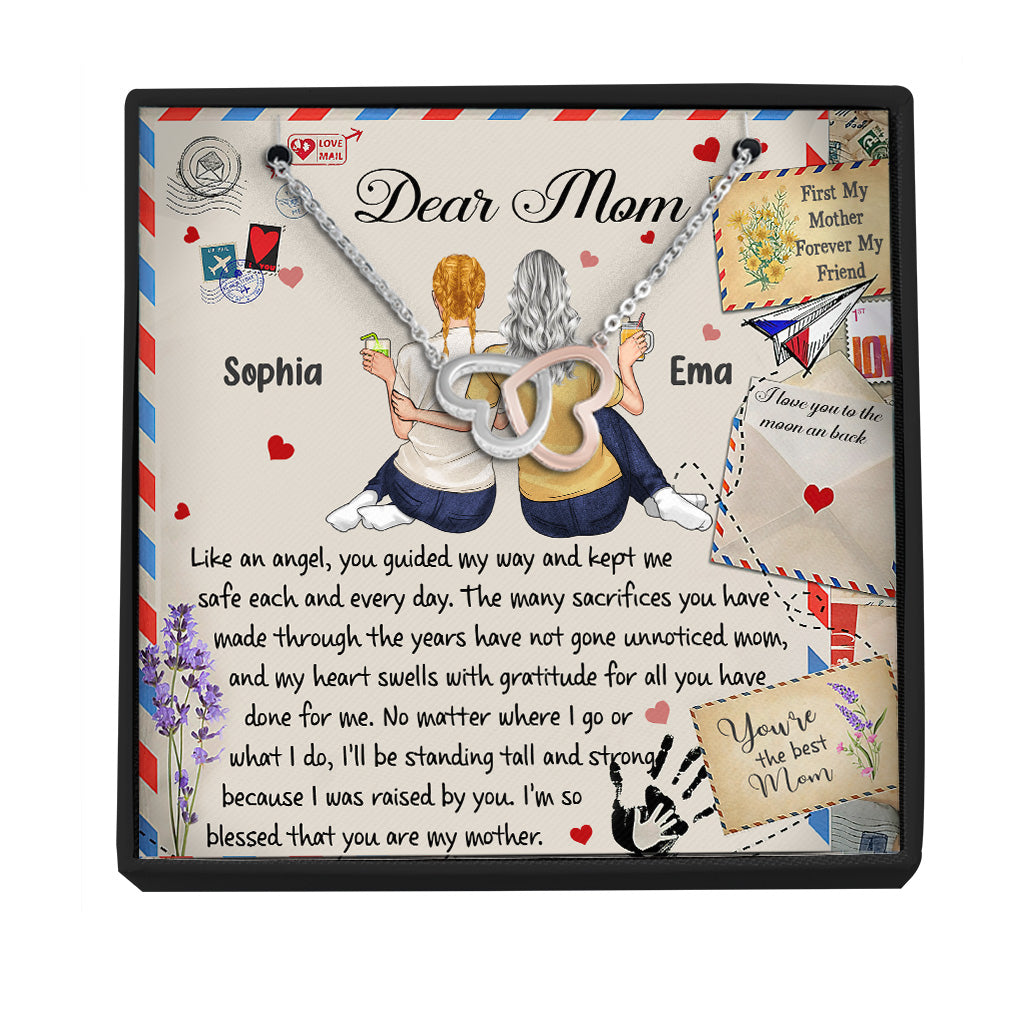 I Love You - Personalized Mother's day Mother Necklace