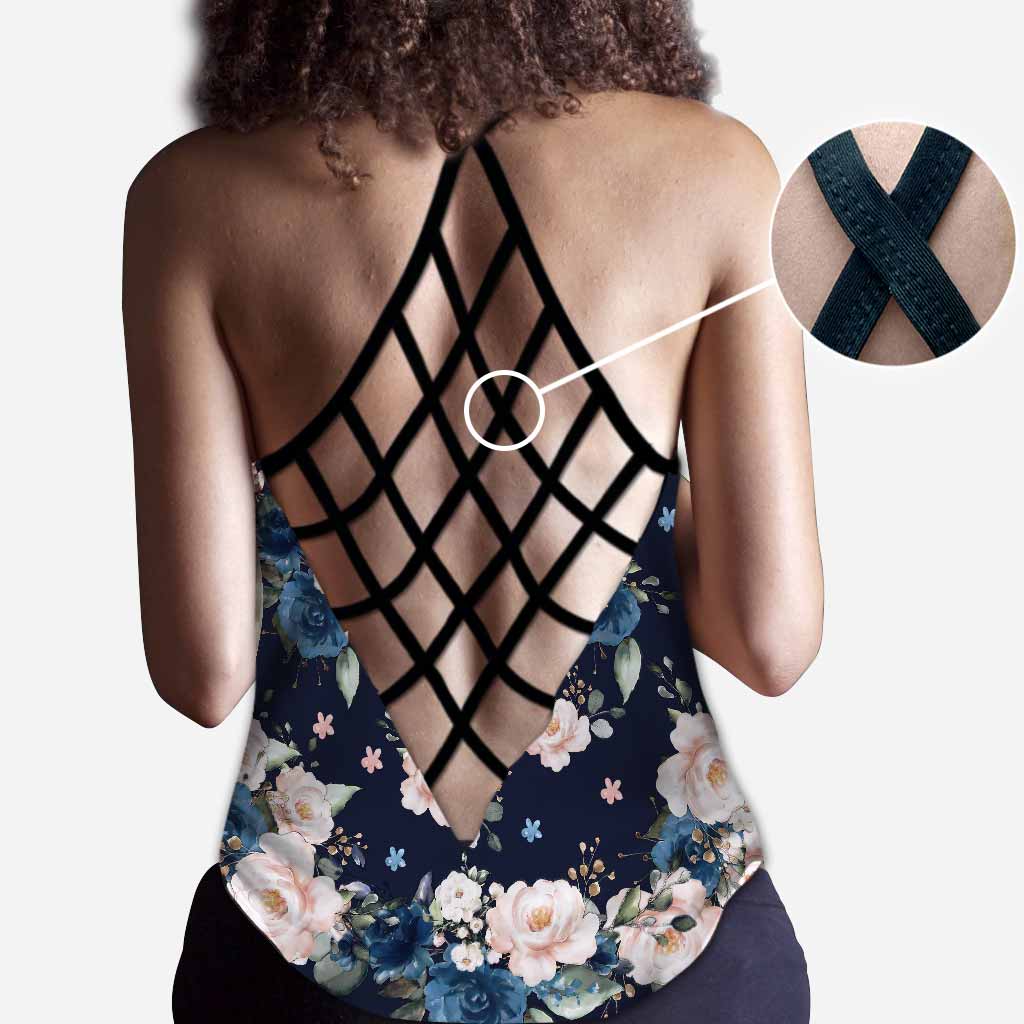 My Favorite Police Officer Cross Tank Top