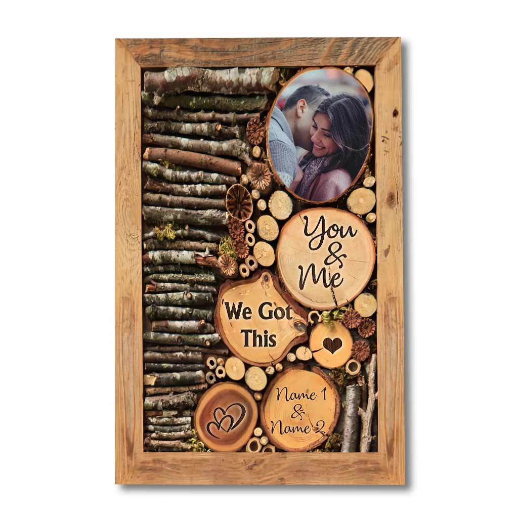 Forever Be My Always - Personalized Couple Poster